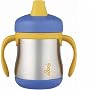Foogo by Thermos Leak-Proof SS 7 oz Sippy Cup with Handle in Blue