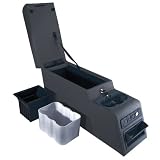 RUGGED RIDGE LOCKING CONSOLE, BLACK, 76-95 JEEP CJ & WRANGLER