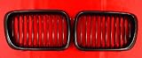 BMW E36 WIDER M3 TYPE BLACK GRILL + M EMBLEM (97-99)