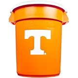 Rubbermaid Commercial Team Brute 32-Gallon Trash Can and Lid, University of Tennessee