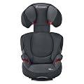 Maxi-Cosi 75105941 Rodi AirProtect Kinderautositz Gruppe 2/3 (15-36 kg), ab 3.5 Jahre bis ca. 12 Jahren, total black