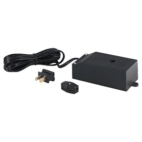 Sea Gull Lighting 9458-12 Ambiance 12-Volt 60-to-150-Watt Transformer Plug-In, Black