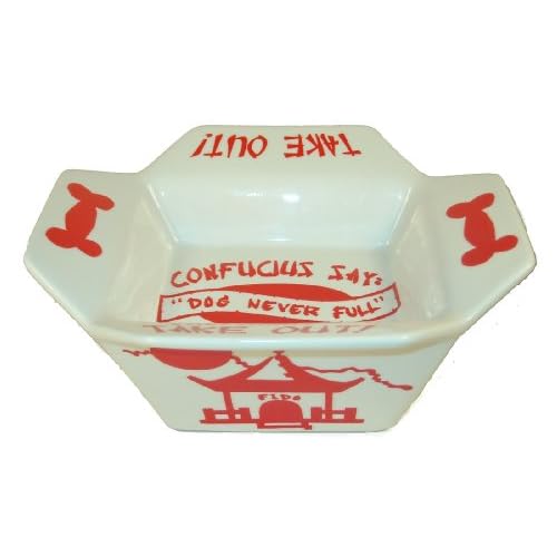 Pet Supplies Chinese Take Out Dog Bowl Food Bowls