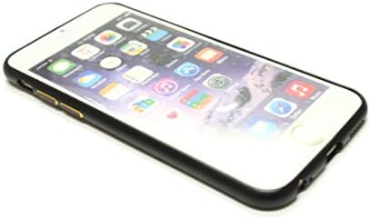 iPhone 6 4.7" Case Premium Aluminum Metal Hard Case Slim Frame Bumper Snap On Many Colors with Cleaning Cloth, PXV (TM) (Black)