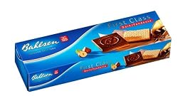 Bahlsen First Class Dark Chocolate Cookies, 4.4-Ounce Boxes (Pack of 12)