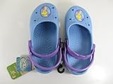 IMAGE OF Crocs Tinker Bell Girls Molded KCay Kids Girls Footwear, Size: 1 M US Little Kid, Color: Light Blue/Purple