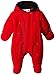Calvin Klein Baby-Boys Newborn Red Shiny Microfiber Quilted Pram