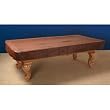 Naugahyde Fitted Pool Table Cover Color: Black, Table Size: 7'