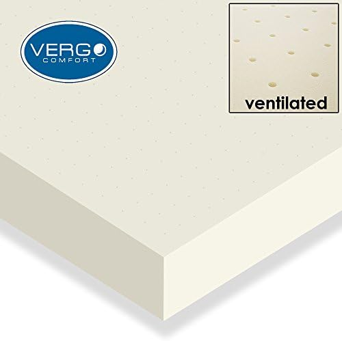 Vergo Comfort Visco Elastic Premium 2" Memory Foam Topper (Queen)