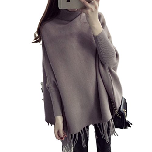一茶先生 レディース フリーサイズ トップス 秋 冬 フリンジ あたたか コート 羽織り 無地 おしゃれ