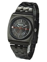 Bench Gents Black Dial Stainless Steel Bracelet Watch