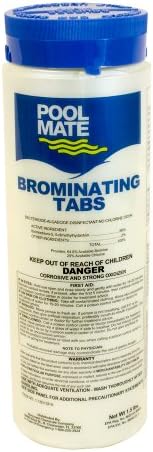 Pool Mate Spa 1-1801SPA Brominating Tabs for Spas and Hot Tubs, 1.5-Pound