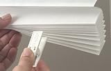 Redi Shade 3102496 36-by-72-Inch Fabric Window Shade, White