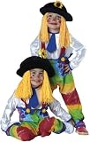 Colorful Clown Yarn Baby Costume - Toddler (size 2T-4T)