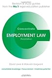 Employment law concentrate : law revision and study guide