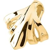 14K White Gold Chain Slide