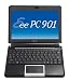 ASUS Eee PC 901 8.9-Inch Netbook (1.6 GHz Intel Atom N270 Processor, 1 GB RAM, 20 GB Solid State Drive, Linux, 6 Cell Battery) Fine Ebony