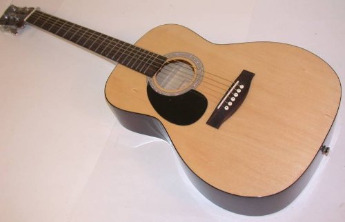 41uVDDrQFyL Jay Turser JJ43 LH Left handed 3/4 size Acoustic Guitar   Natural