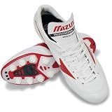ミズノ（mizuno） モレリアEL ホワイト&times;レッド　ミズノ サッカースパイク