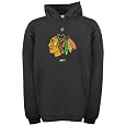 Chicago Blackhawks -Black- Primary Logo Hooded Sweatshirt