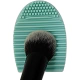 Brush Egg- Cosmetic Make-Up Brush Cleaning Tool Aqua