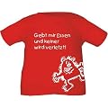 Kinder T-Shirt Gebt mir Essen und keiner wird verletzt / Gr��e 60 - 164 in 5 Farben