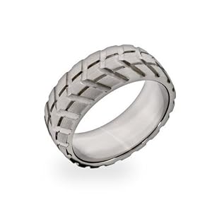Harley davidson Tire style engagement ring