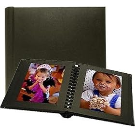 Professional PARADE black slip-in mat photo album for 20 prints - 10x10