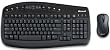 Hebrew & English Microsoft 1000 Wireless Keyboard & Optical Mouse Set