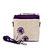 SoYoung Large Insulated Cooler Lunch Bag - Purple Dandelion