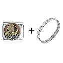 Shakespeare Jewelry Italian Charm Bracelet Gift Center