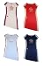DL Diva Leak Short Asymmetrical Basketball Jersey Dress W/Rhinestones