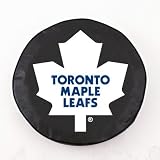 NHL Toronto Maple Leafs Tire Cover Color: Black, Size: E