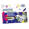 Giotto - Pochette de 5 feutres Decorm�tal, feutres pour surface lisse, m�tal, vitre, pierre, plastique ...
