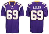 NFL Jerseys Minnesota Vikings #69 Adrian Peterson Authentic Football Purple Jersey Size 48-56