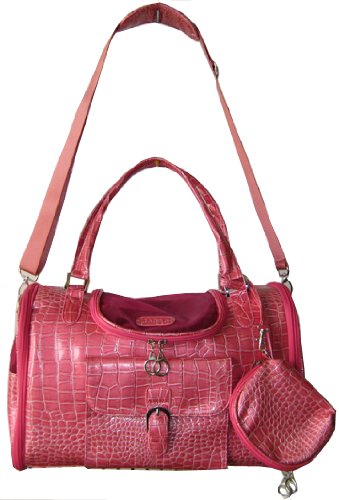 Fashionable Carrier - Pet Travel Carrier in Pink