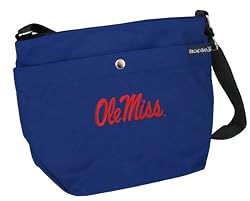 Ole Miss Purse Logo University of Mississippi Shoulder Bag College Official NCAA College Purses Hand Bag Bags Gifts and Gift Ideas For Ladies Women Woman Graduation Alumni or Fans Travelers OFFICIAL NCAA Merchandise