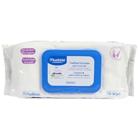 Mustela Wipes, Gentle Cleansing 70 ea