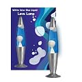 White Blue Lava Motion Lamp