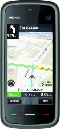 Nokia 5230 Navigation Edition Smartphone (UMTS, Bluetooth, GPS, 2 MP, Ovi Karten) [EU Import] all black