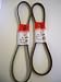 Set of 2, Both Variable Speed Belts To Replace 754-0280 and 754-0370 (also 954-0280 and 954-0370).