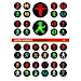 Poster BOTSCHAFTER Ampelmännchen aus aller Welt Ampelmann