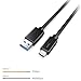 USB Type C Cable, Aukey® (CB-C10) USB 3.0 to USB C (Type C) 3.1 Sync & Charging Cable for Apple New MacBook 12'', Nexus 6P, Nexus 5x, Nokia N1, One Plus 2, and Other Type-C Supported Devices