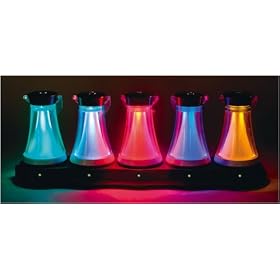 Atmosphere Indoor Outdoor Hanging LED Lights, Set of 5 by Gama Sonic