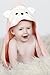 Hooded Towel Luckver with Baby Wrap:100% Cotton for Any Childre's Age,Infant or Toddler-CUTE-Super Soft Blanket and Shower Gift for kids-Superior Quality