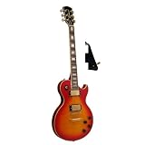 Richwood Guitars Les Paul copy: Cherryburst Les Paul Standard + Bag, Picks, Strap