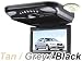 Electronics : 9 Inch TFT LCD Flip Down Overhead Monitor DVD Player compatible with Muilt-Regio DVD, VCD, CD, MP3 - BLACK Colour