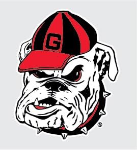 Georgia Bulldogs UGA MASCOT 12" Vinyl Decal Car Truck Sticker UGA