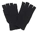  : Strick-Handschuhe ohne Finger schwarz S-XL