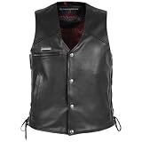 Pokerun Cutlass 2.0 Leather Motorcycle Vest
